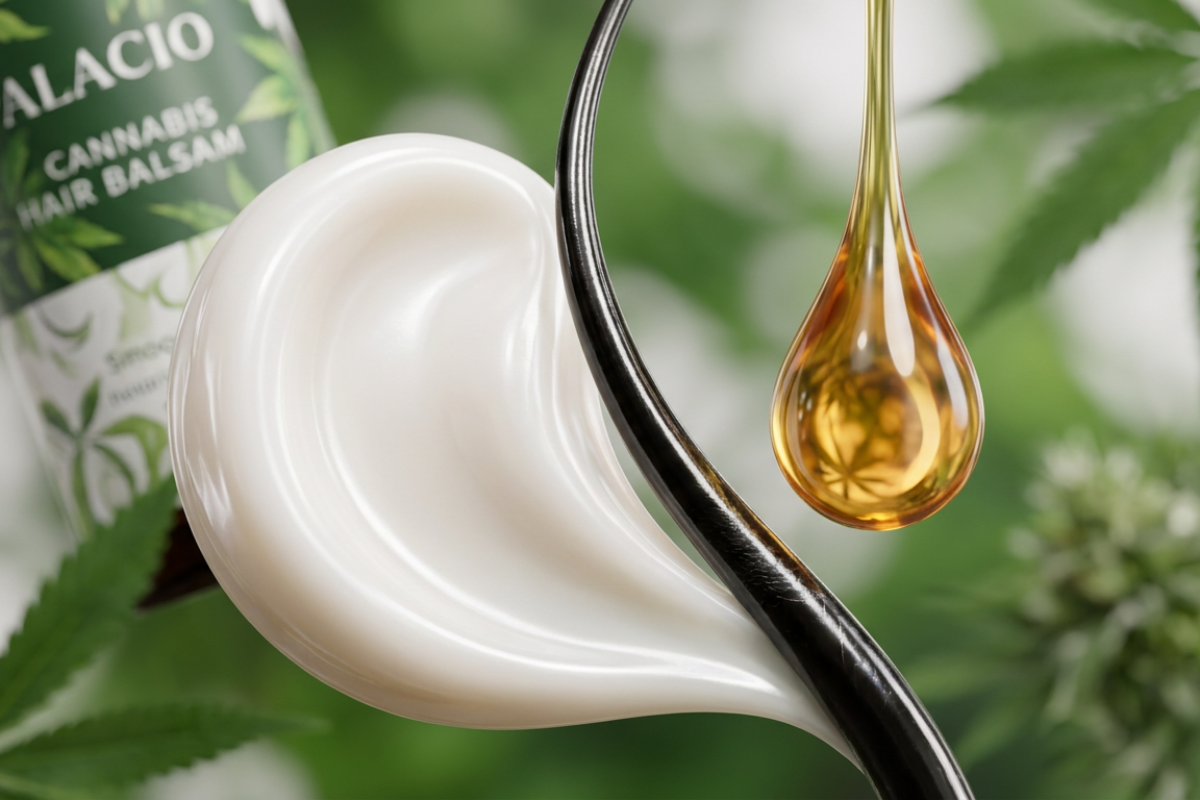 Palacio Cannabis Hair Balsam - Silkebl�dt og N�ret H�r