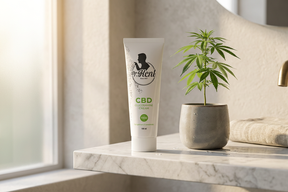 Dr. Kent CBD Glucosamine Cream 100ml - PharmaHemp