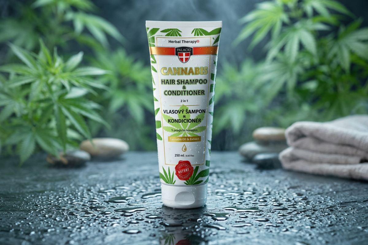 Palacio Cannabis Shampoo 2-in-1 with Conditioner 250ml - Bio-Active Repair