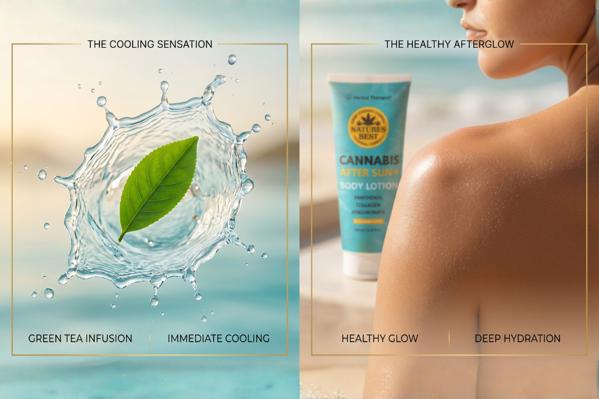 Effekt af Palacio After Sun Recovery p� solkysset hud