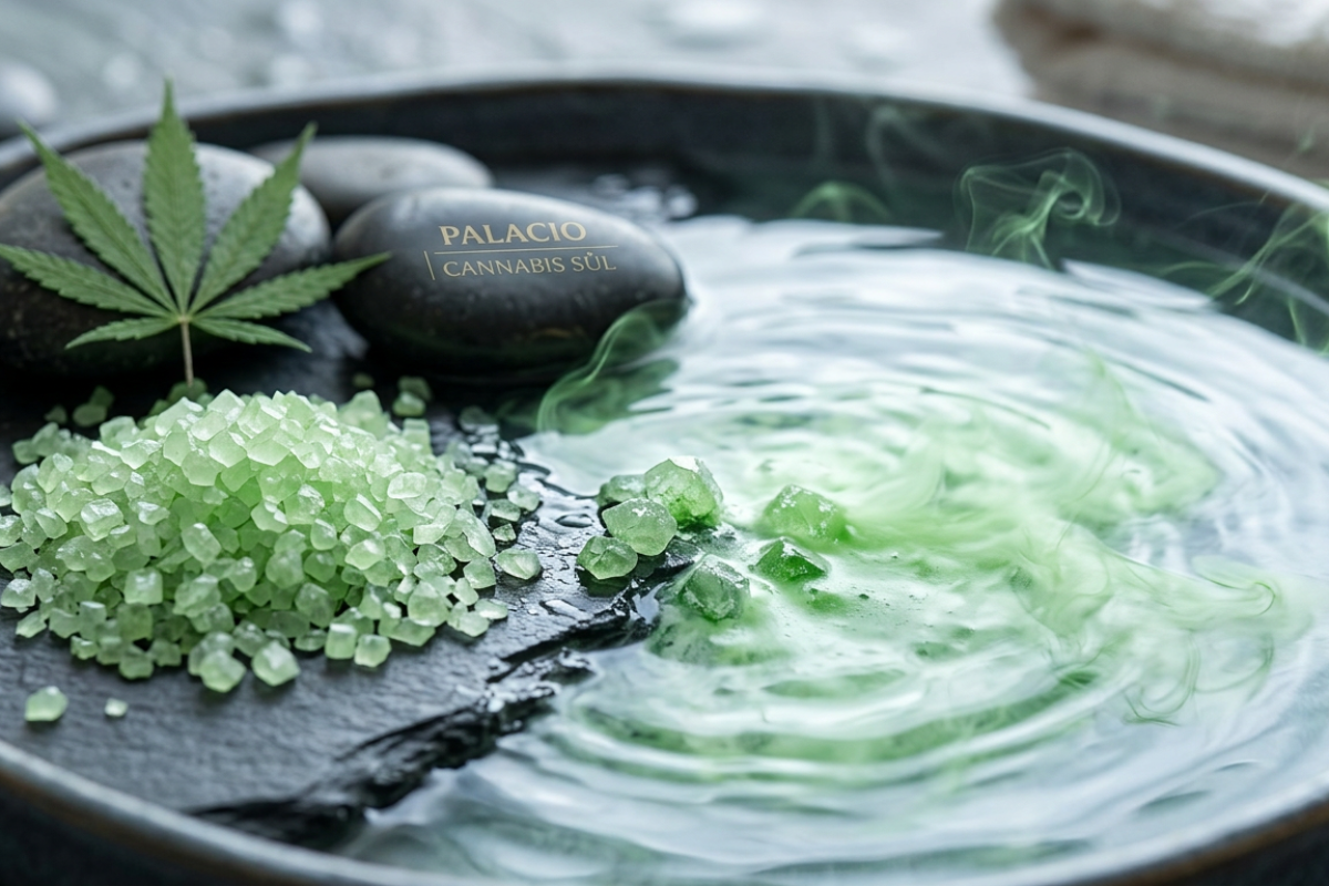 Palacio Cannabis Bath Salt 900g - Wellness & Restitution