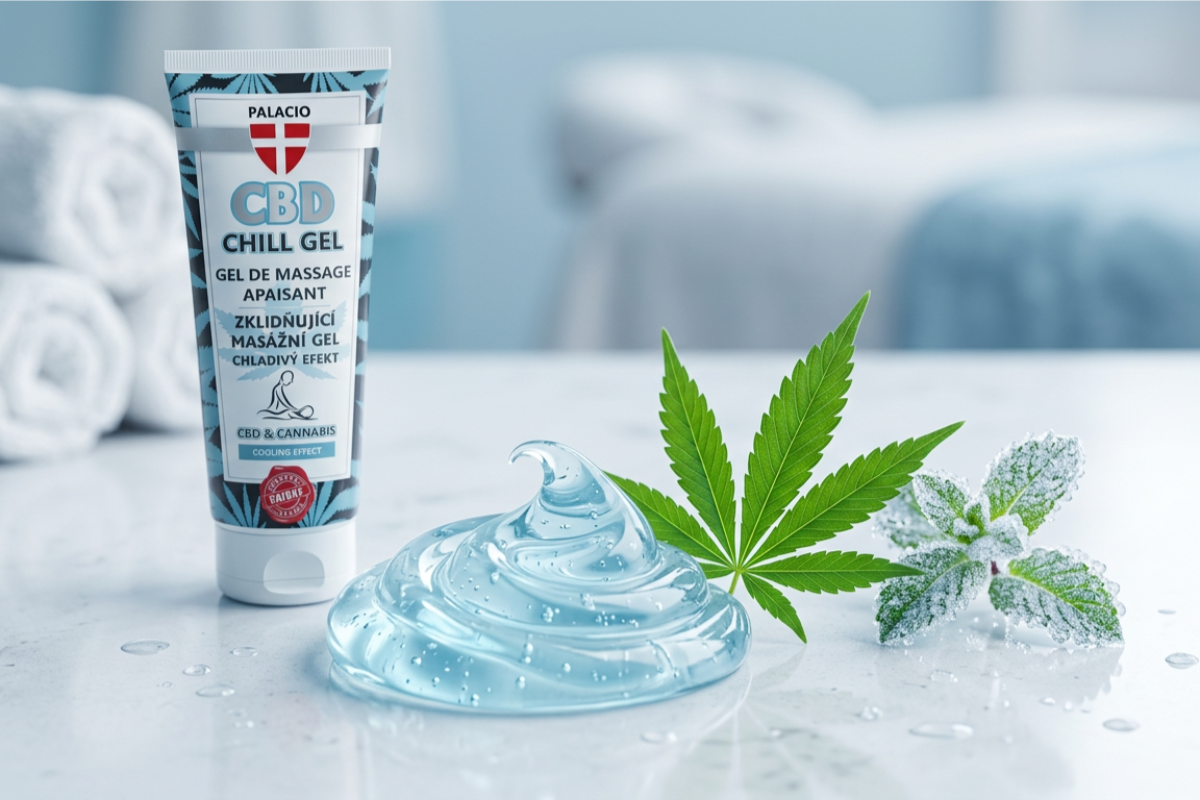 Palacio CBD Chill Cooling Massage Gel - Professional Recovery