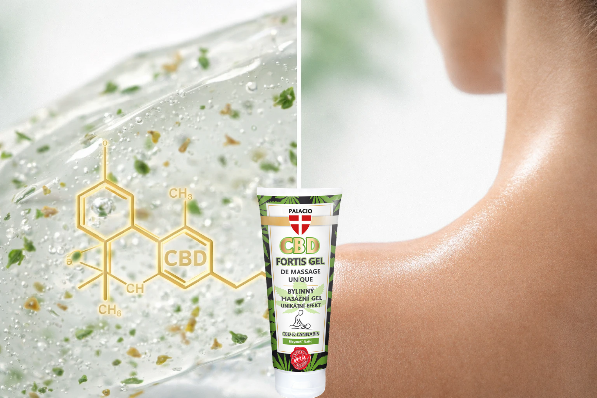 Palacio CBD Fortis Massage Gel biotherapeutisk effekt