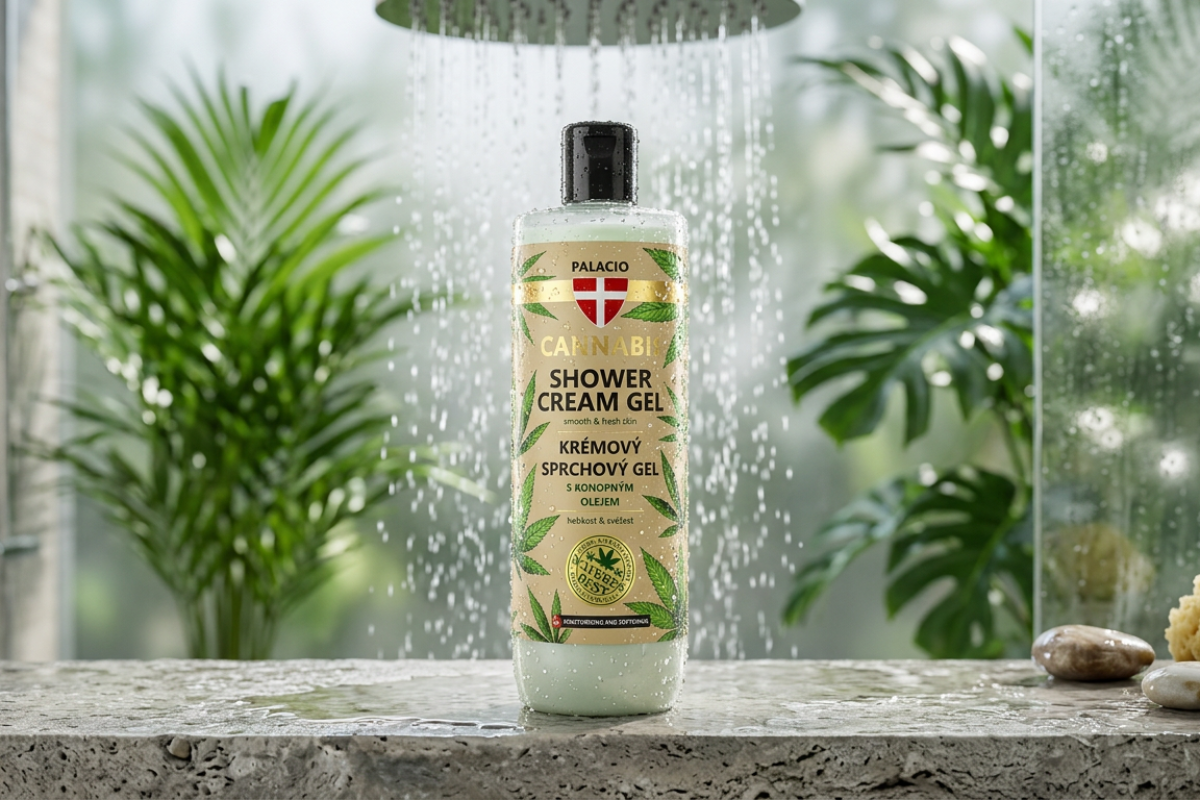 Palacio Cannabis Shower Gel 500ml - Bio-Active Family Care