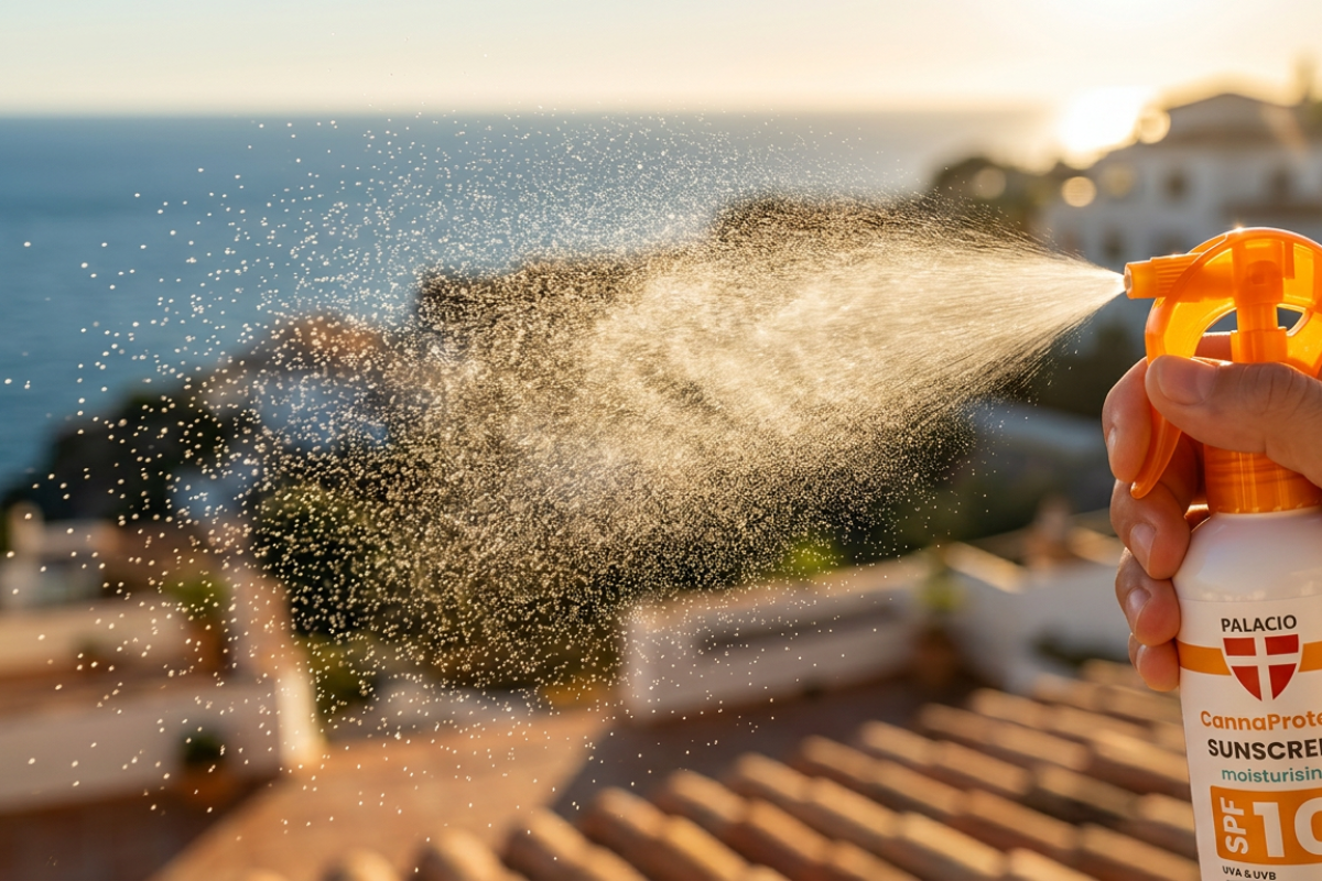 Palacio CannaProtect SPF10 Sunscreen Spray - Summer Protection
