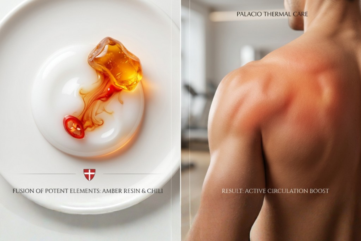 Palacio Sport Forte Warming Gel termisk effekt