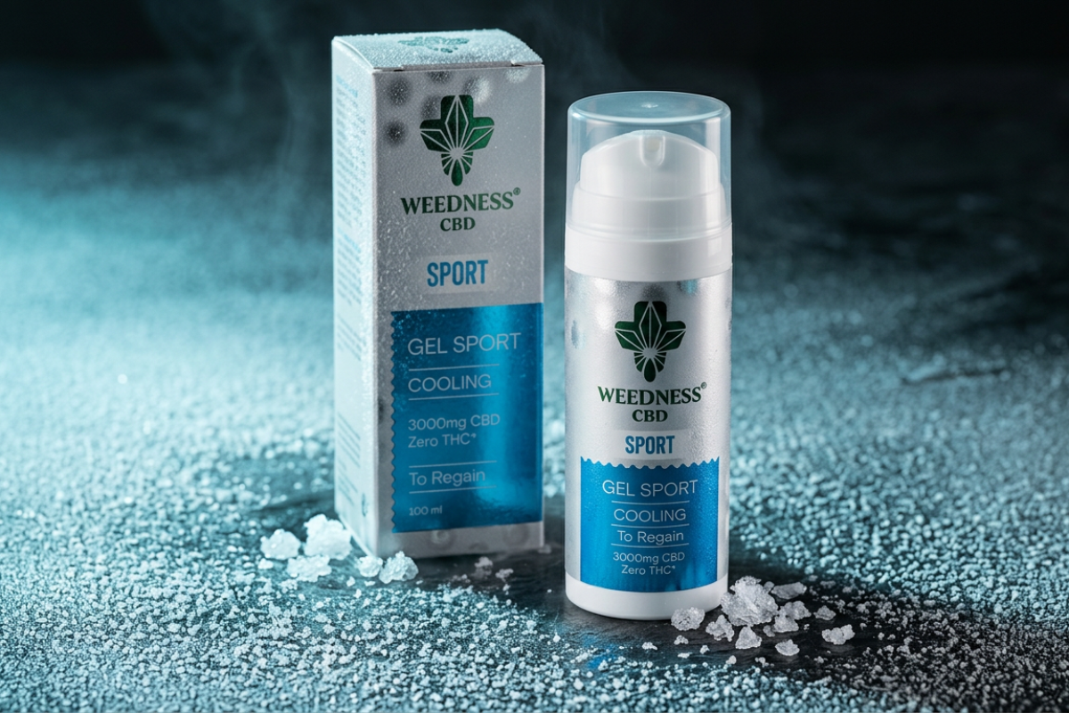 Weedness Sport K�lende Gel 3000mg CBD Ultra Strength