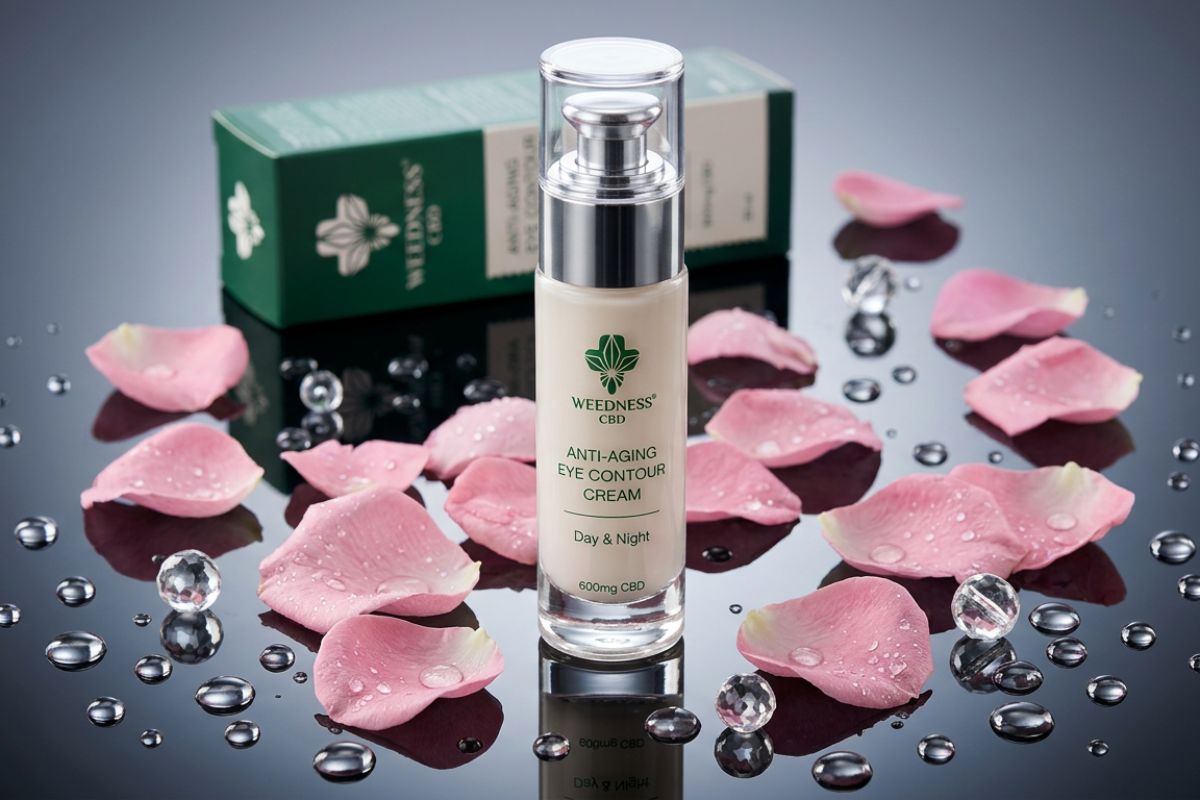 Weedness CBD Anti-Aging Eye Contour Cream 600mg CBD Botox Effect