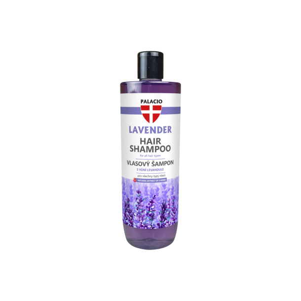 Palacio Lavender & 5-Herbs Botanical Shampoo 500 ml &ndash; Stor lilla flaske med shampoo indeholdende lavendel og 5 unikke l�geurter.