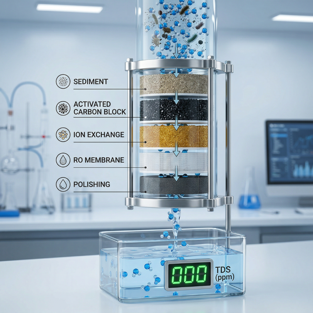 ZeroWater 5-trins Teknologi