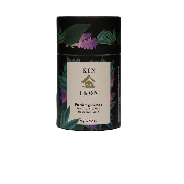 Kin Ukon -Premium gurkemeje 50g - ca. 500 stk.