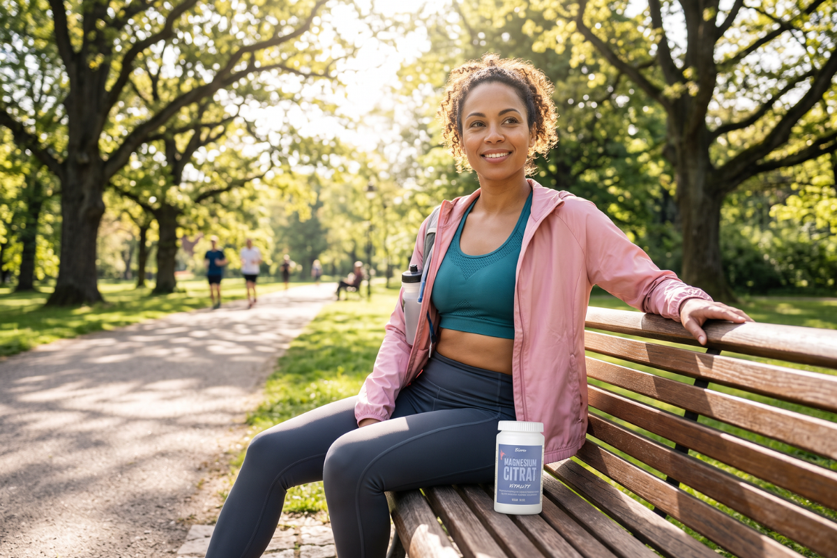 Biorto Magnesium Citrat Vitality b�tte med 90 veganske kapsler
