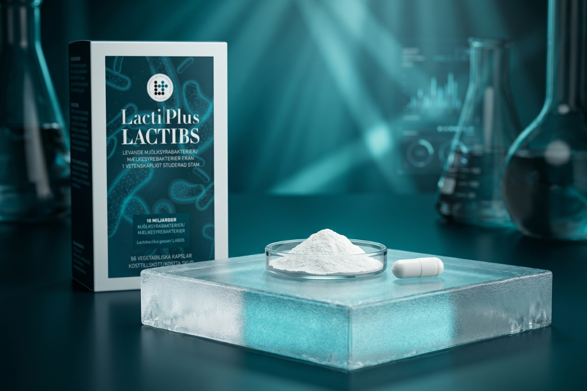 LactiPlus LACTIBS m�lkesyrebakterier med Lactobacillus gasseri LA806 56 kapsler