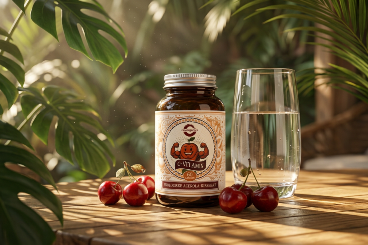 Raw Organics Naturligt C-vitamin fra Acerola