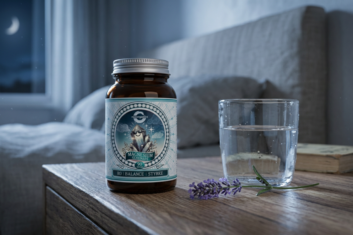 Raw Organics Magnesium Glycinate 90 kapsler