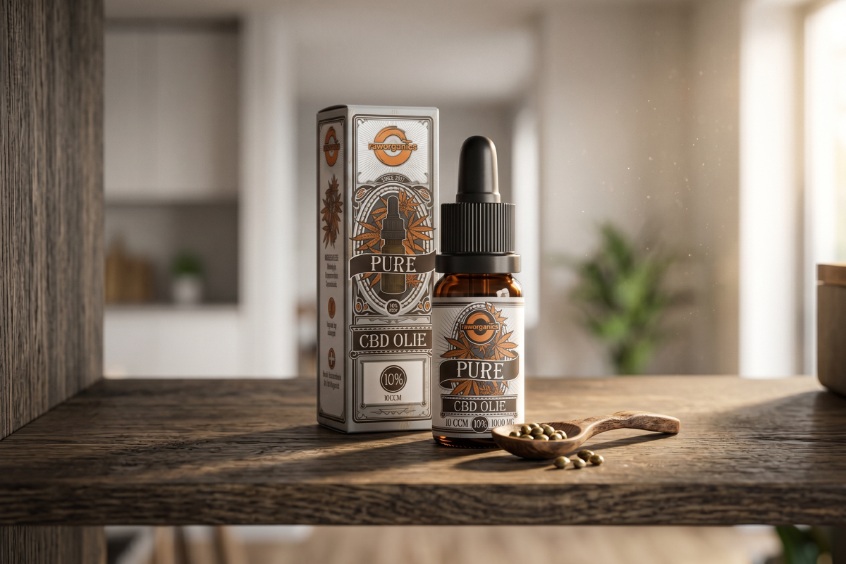 Raw Organics Pure Intens 10 procent 1000mg 10 ml