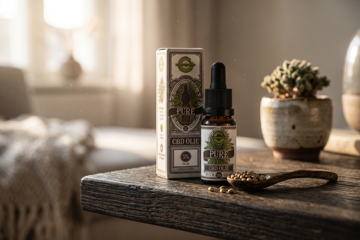 Raw Organics Pure Intens 5 procent 500mg 10 ml