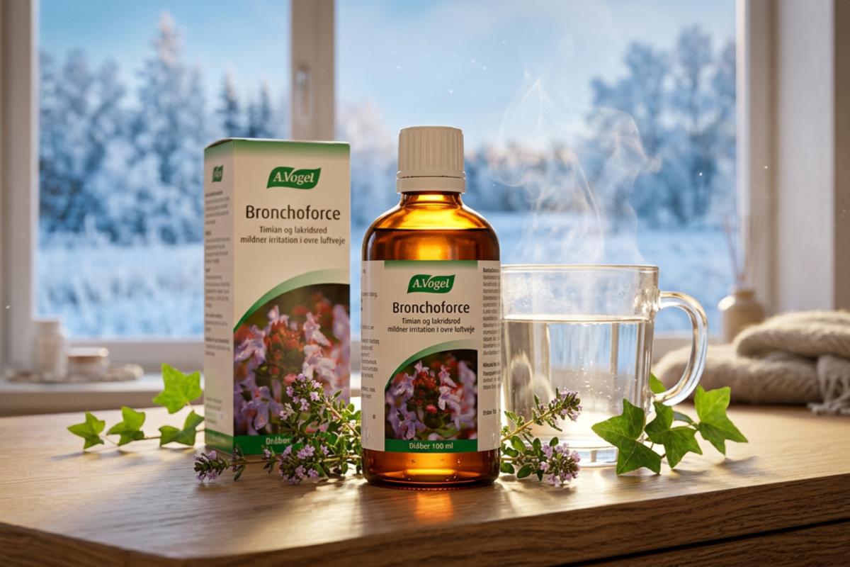 A.Vogel Bronchoforce � Naturlig hj�lp til de �vre luftveje