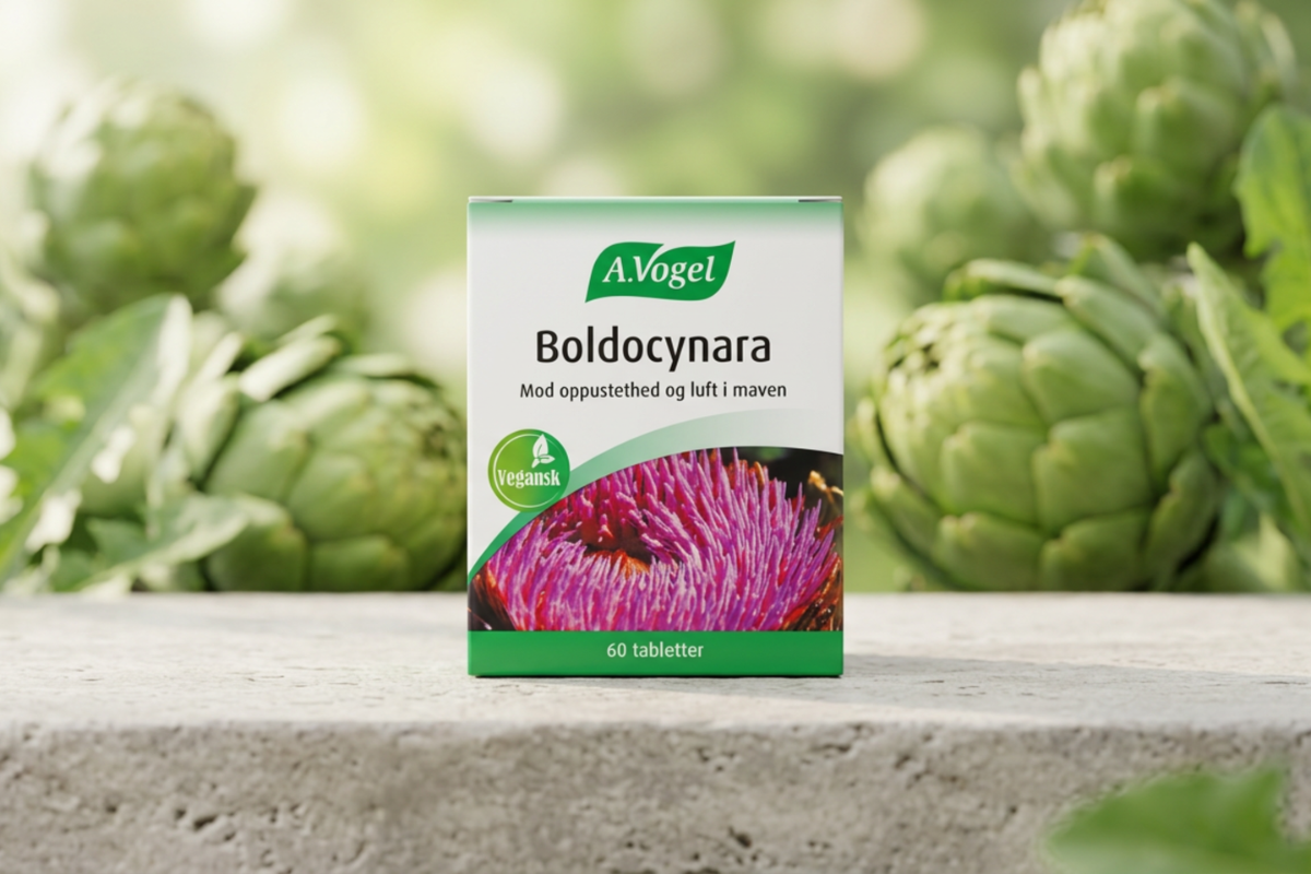 A.Vogel Boldocynara mod luft i maven og oppustethed