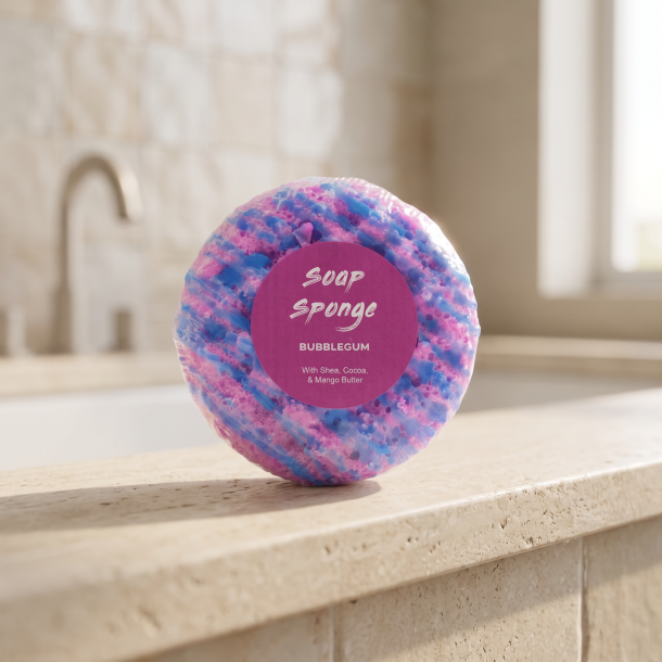 Butter Bubble S�besvamp Bubblegum-duft vist i produktmilj�