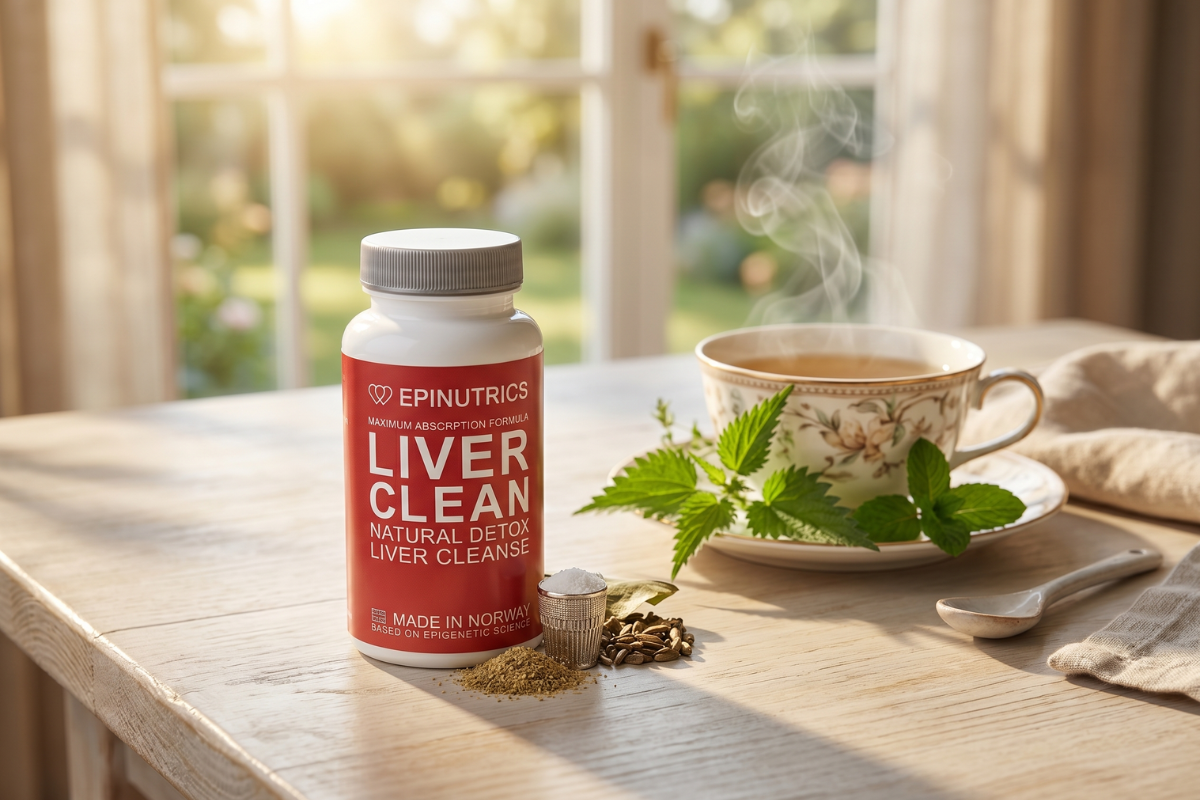 Epinutrics Liverclean 60 kapsler kosttilskud til leveren