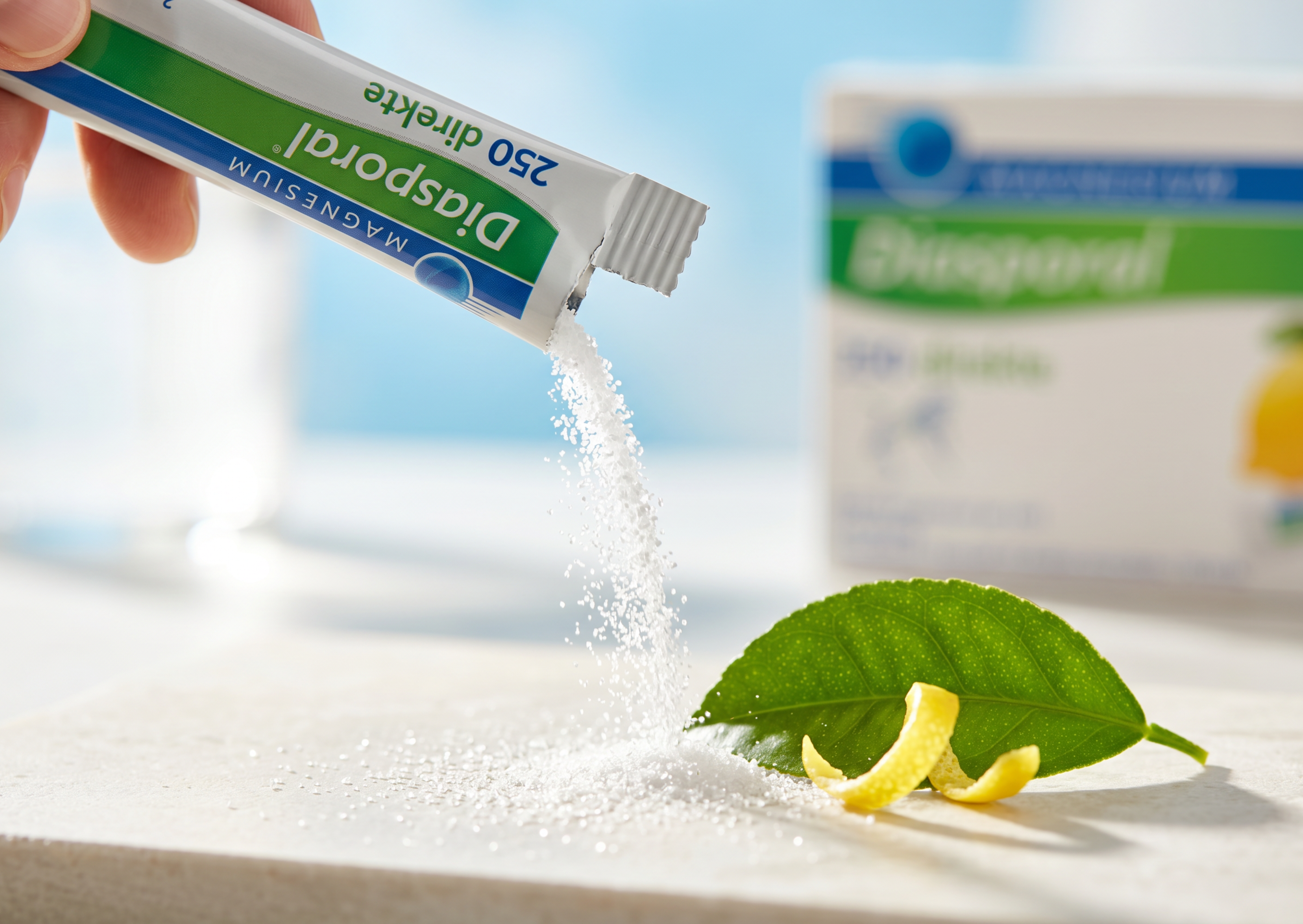 Magnesium Diasporal 250 direkte med citron - 50 sticks