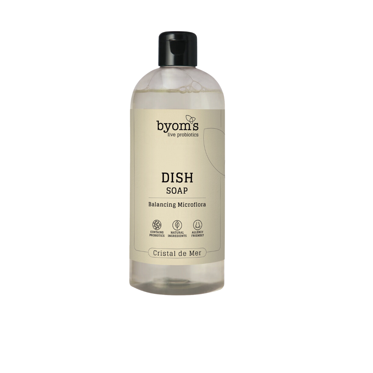 Byoms PROBIOTIC DISH SOAP- Cristal de Mer (400 ml)