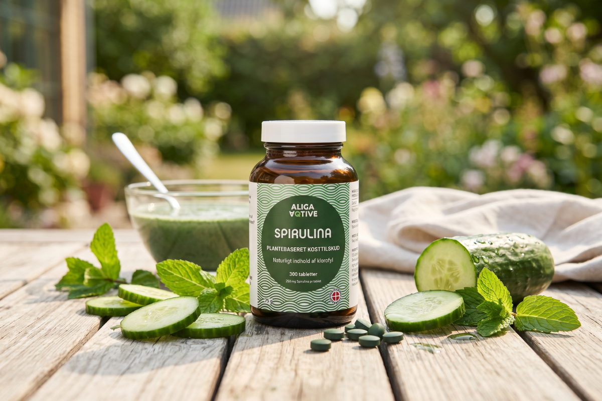 Aliga Aqtive Spirulina 250 mg 300 tabletter