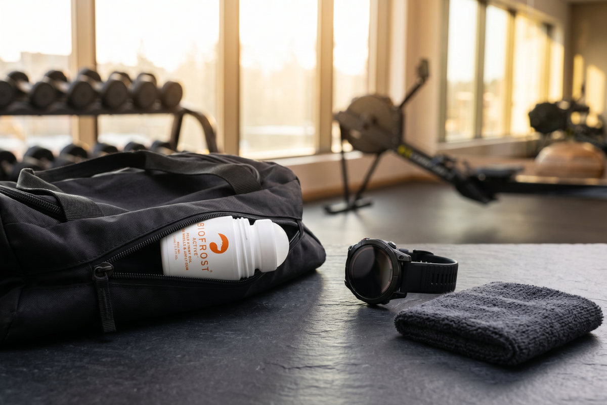 Biofrost Active Roll-on 75 ml k�lende og varmende gel til muskel og ledpleje