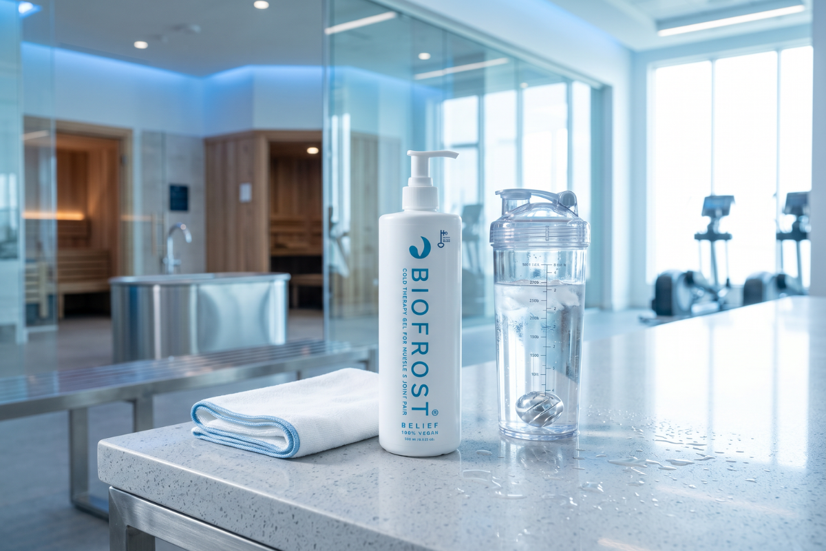 Biofrost Relief Gel 500 ml med pumpe k�lende gel til muskel og ledpleje