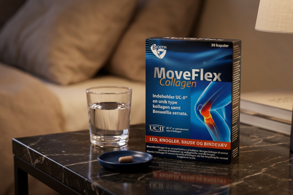 Biosym MoveFlex Collagen 30 kapsler kosttilskud til led og bindev�v