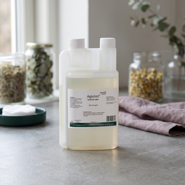 AgioVet kolloid s�lv 500 ml