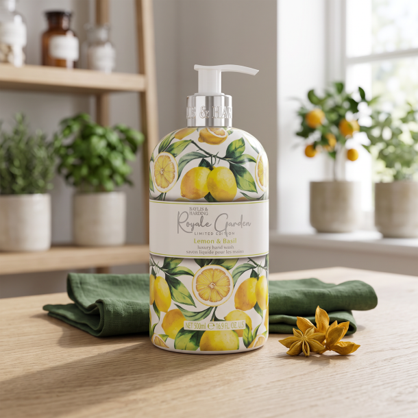 Baylis & Harding Royale Garden Lemon & Basin Hand Wash - 500 ml.