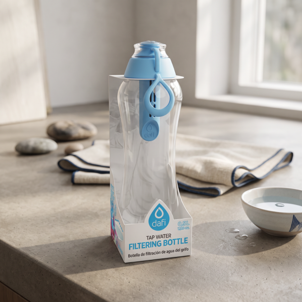 Dafi Filterflaske 0,5l Bl�