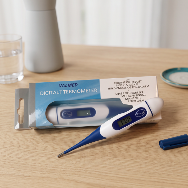 Digitalt termometer, fleksibel spids
