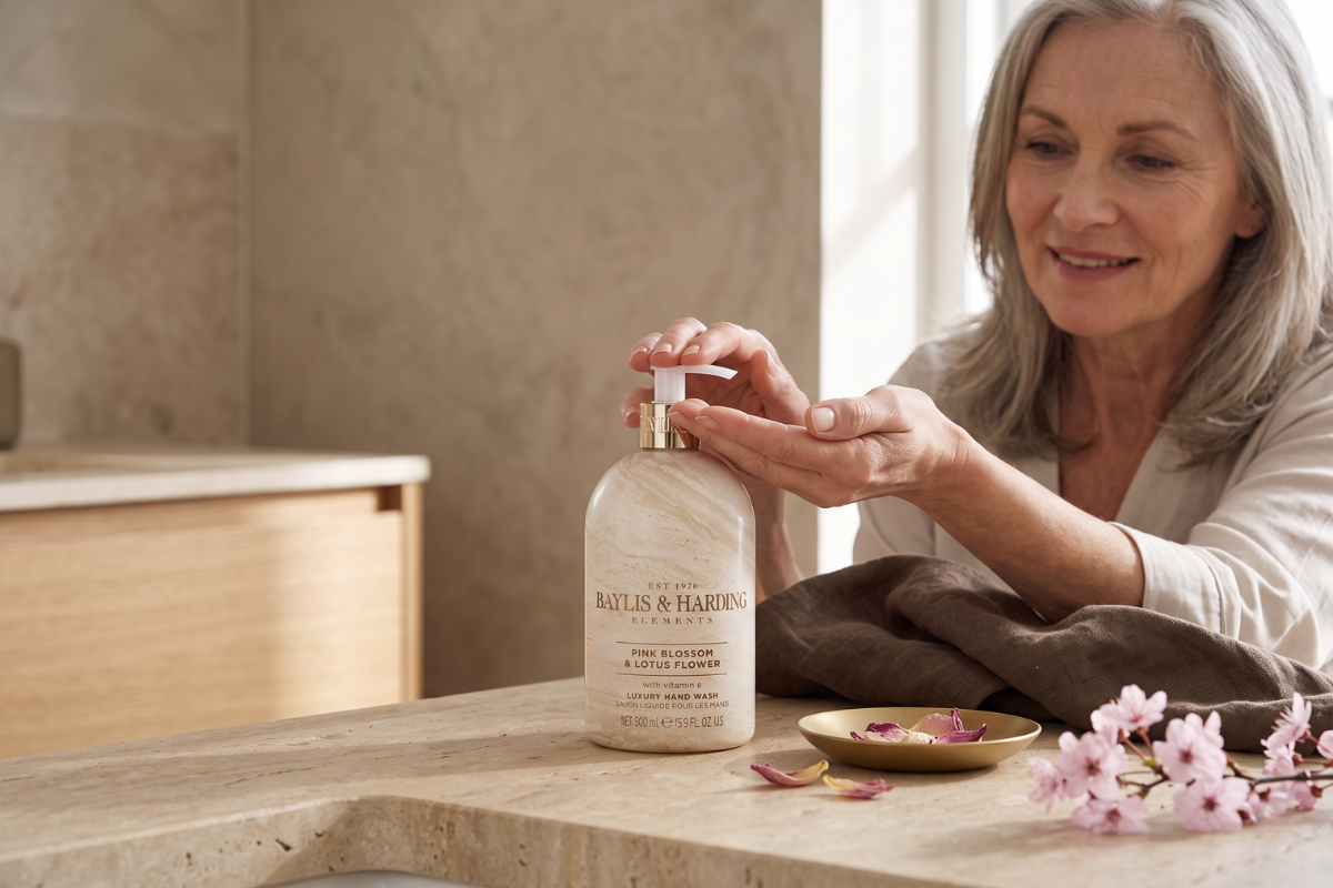 Baylis & Harding Elements Pink Blossom & Lotus Flower H�nds�be 500ml