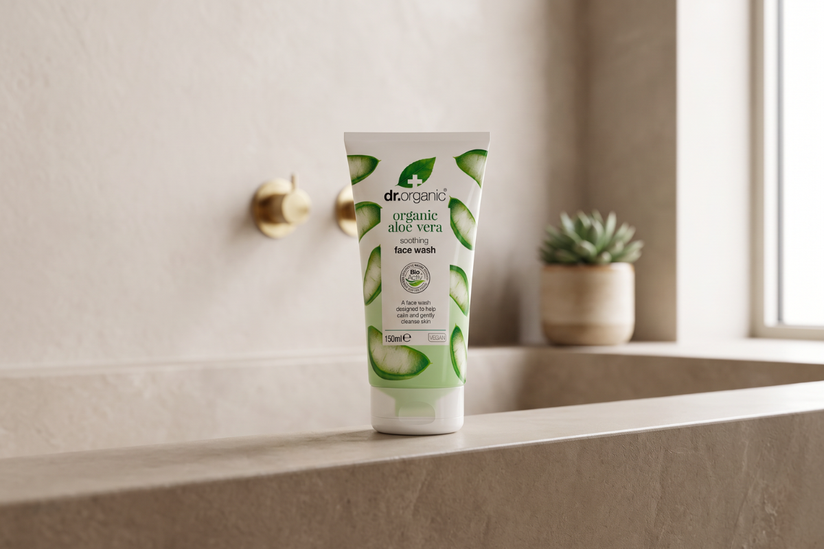 Dr. Organic Aloe Vera Soothing Face Wash 150 ml