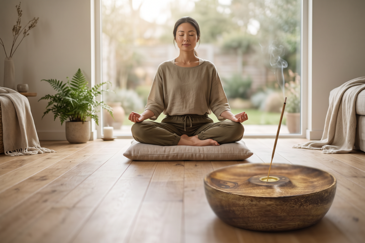 Den spirituelle rejse r�gelsespakke med 7 Chakras, Mantra, Energy Clearing og Yin-Yang mangotr�sholder