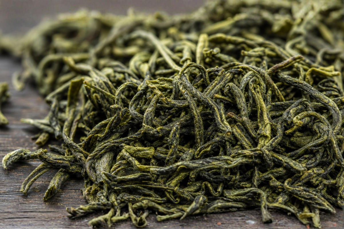 Natur-Drogeriet �kologisk Gr�n te - Chun Mee 100 g pr�senteret hos Helseservice.