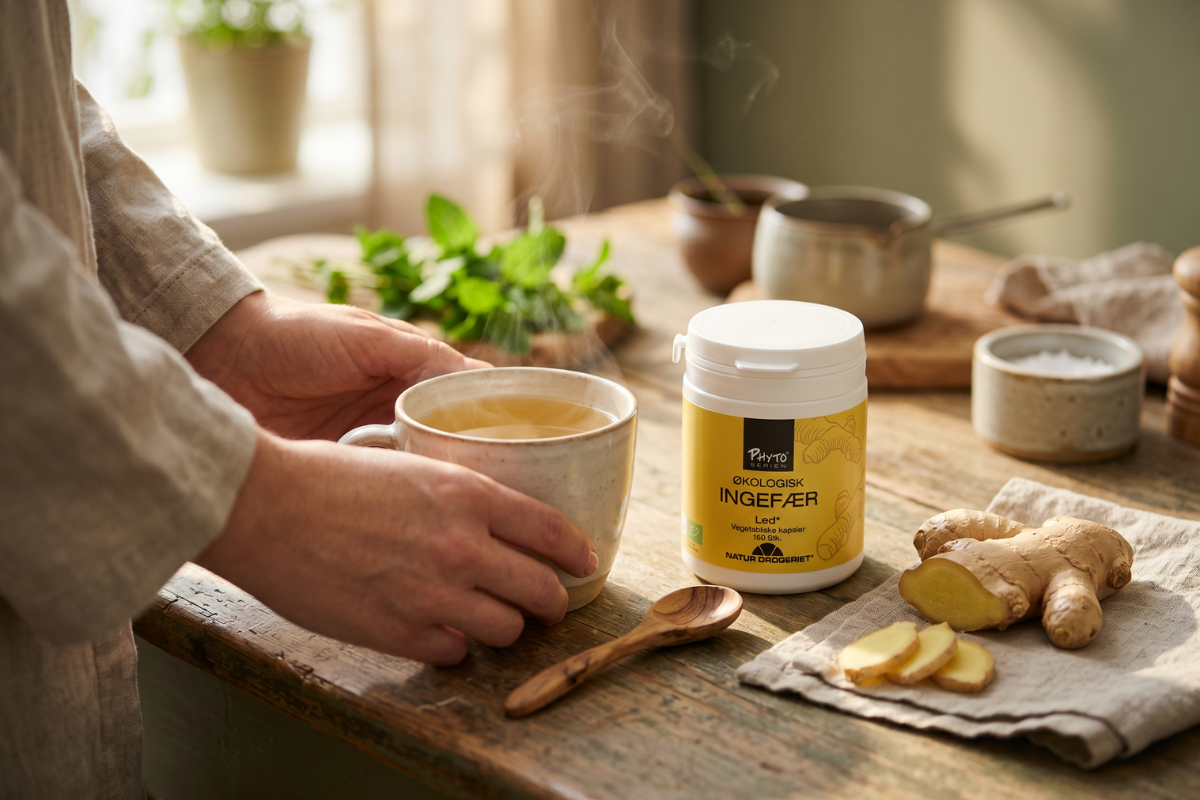 Natur-Drogeriet Ingef�r �ko 150 vegetabilske kapsler