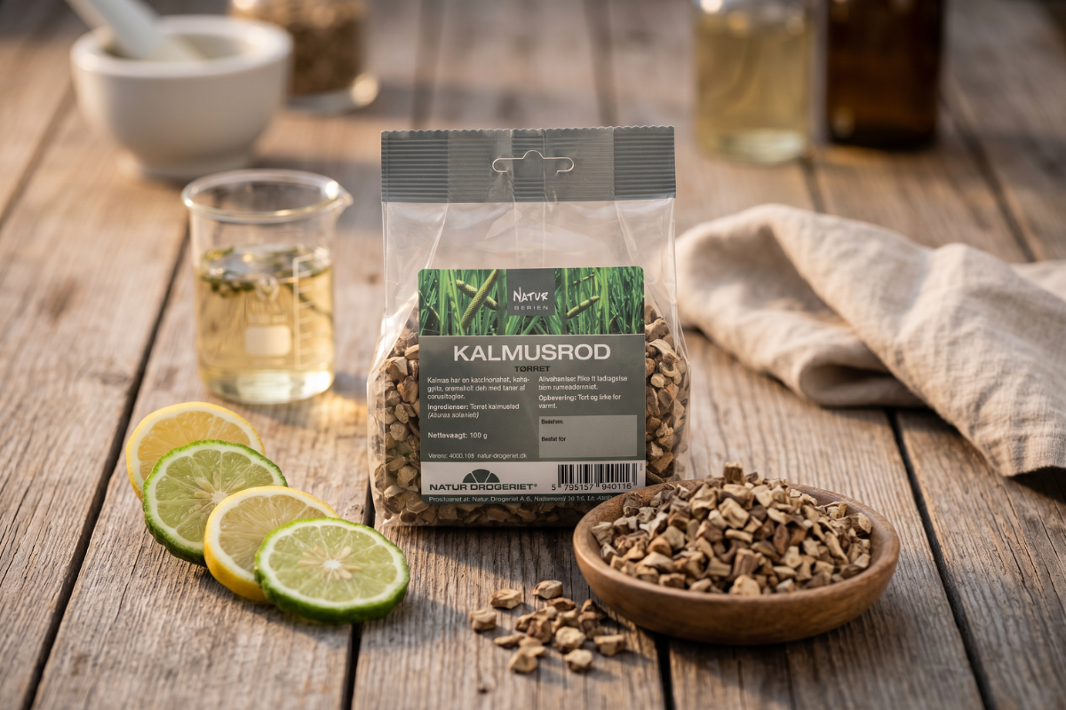 Natur-Drogeriet Kalmusrod 100 g gennemsigtig pose med sk�ren t�rret rod