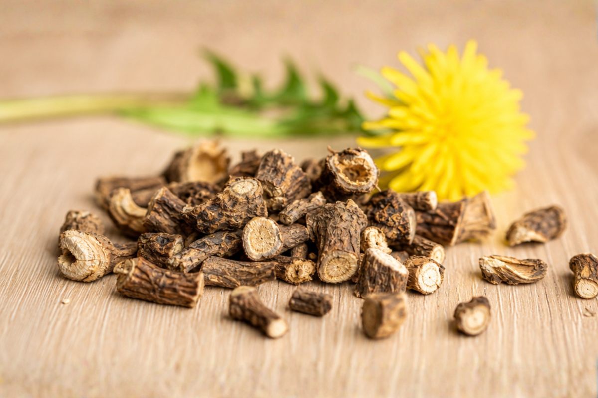 Natur Drogeriet L�vetandsrod sk�ret 100 g. t�rret og sk�ret m�lkeb�tterod til biotherapeutisk urtete hos Helseservice.