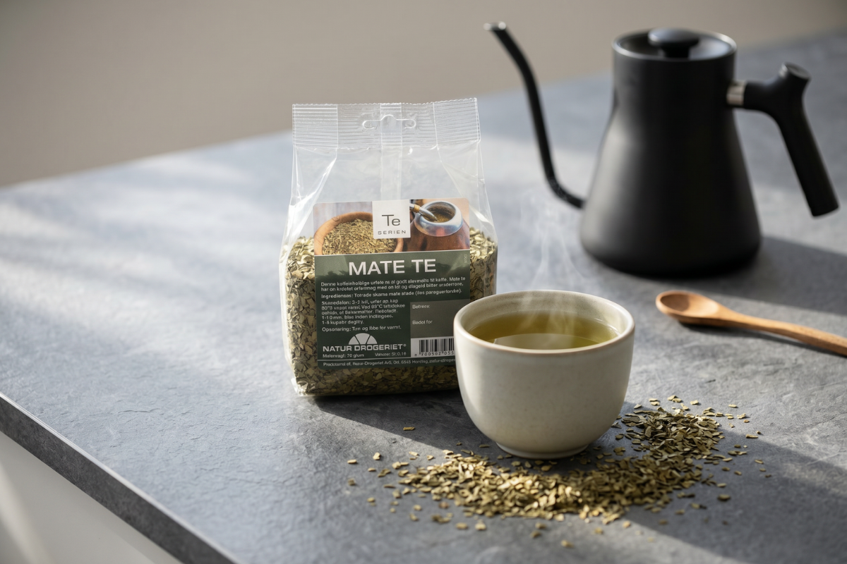 Natur-Drogeriet Mate Te 70 g pose med t�rrede klippede blade