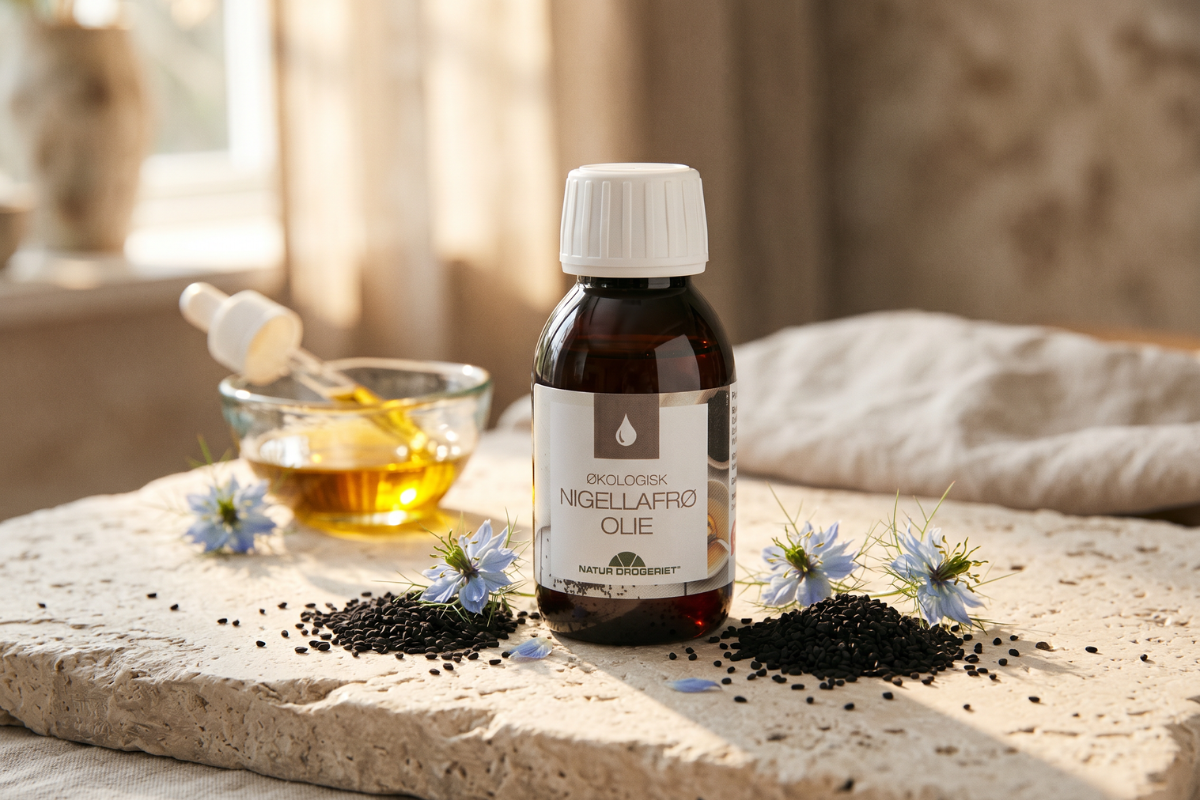 Natur-Drogeriet �kologisk Nigellafr�-olie Koldpresset 100 ml