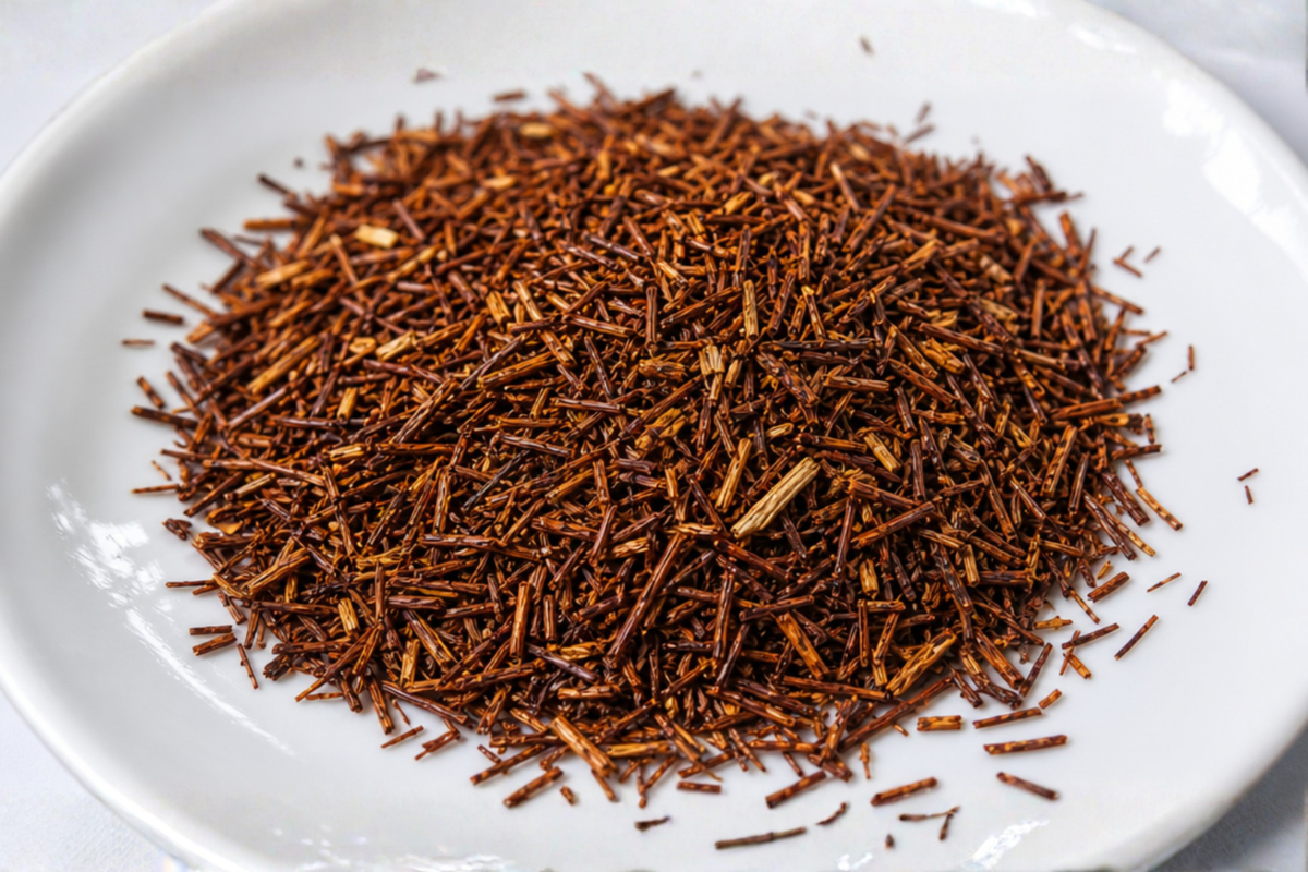 Natur-Drogeriet �kologisk Rooibush te 100 g r�d te pr�senteret hos Helseservice.