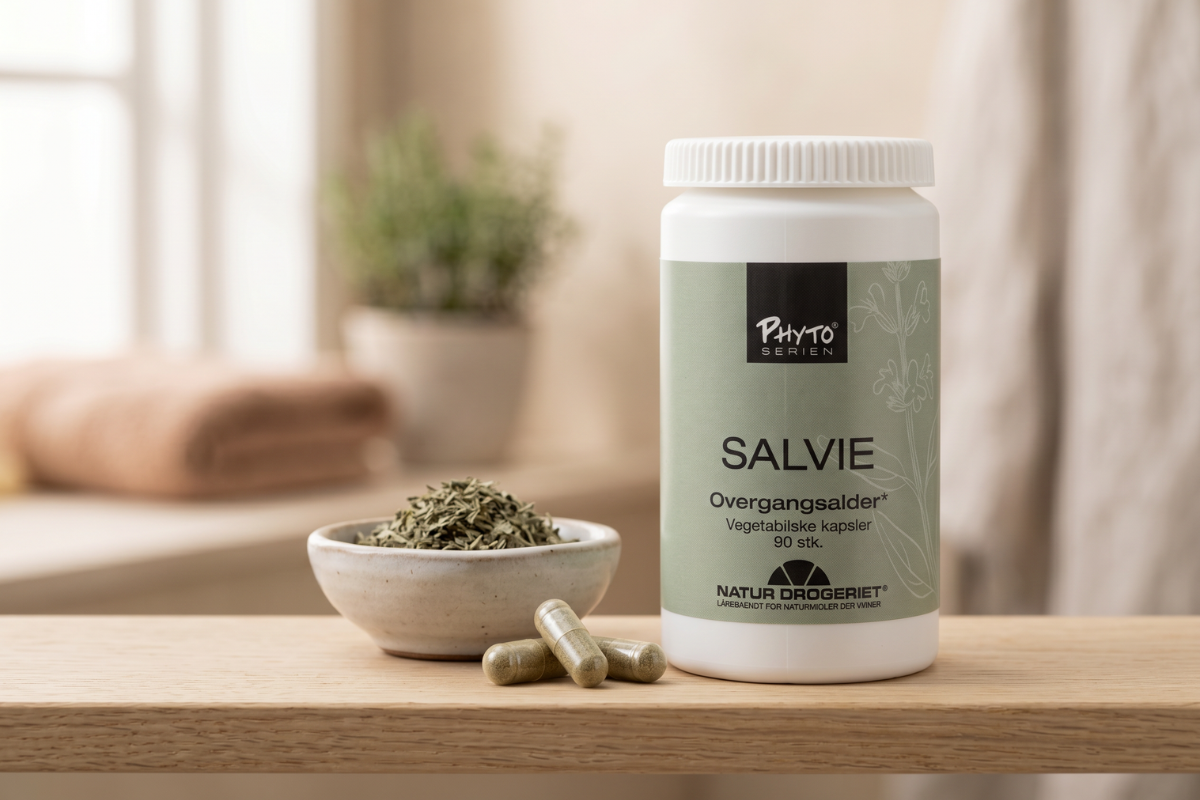 Natur-Drogeriet Salvie Overgangsalder 90 kapsler
