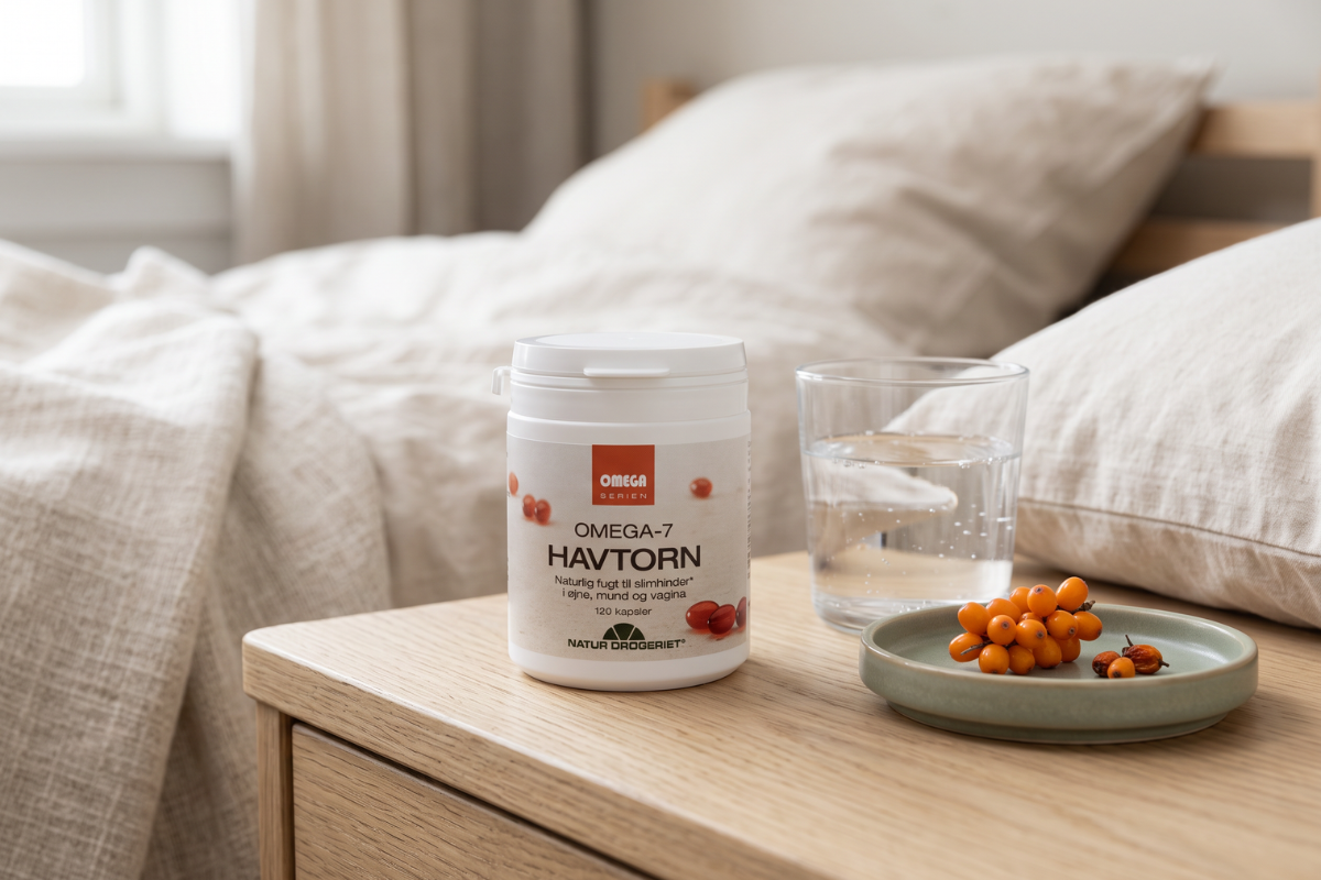 Natur-Drogeriet Havtorn Omega-7 kapsler 120 stk. i stemningsmilj�
