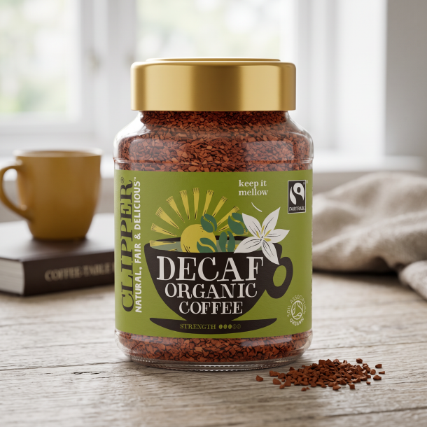 Clipper Instant kaffe koffeinfri - �ko 100g