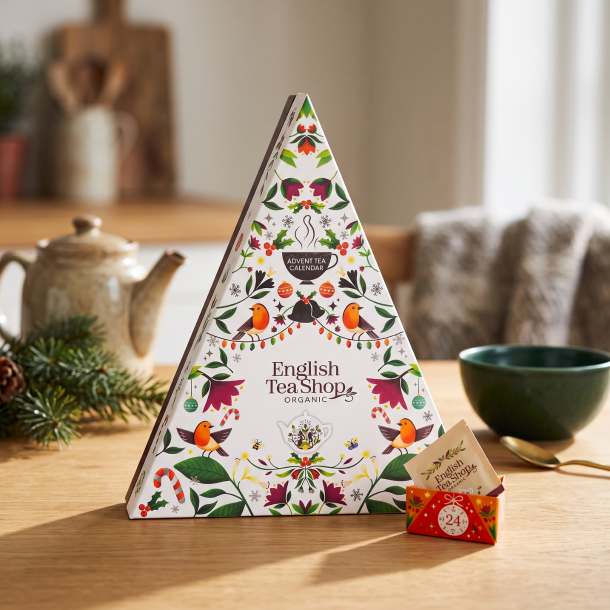 English Tea Shop Julekalender Te Juletr� Hvid - �ko