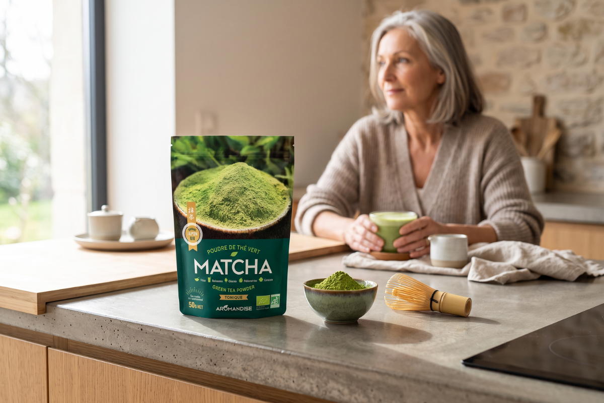 Aromandise - Matcha gr�n te pulver 50 g �ko